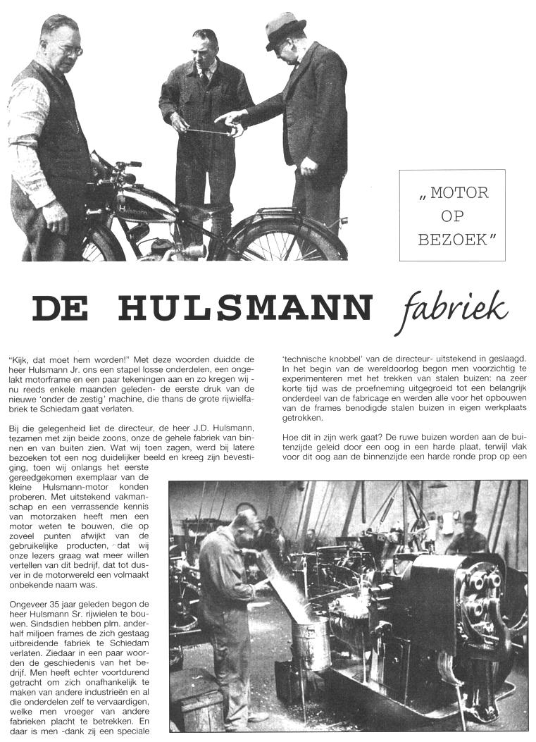 Artikel uit weekblad Motor (herdruk in VMC blad)