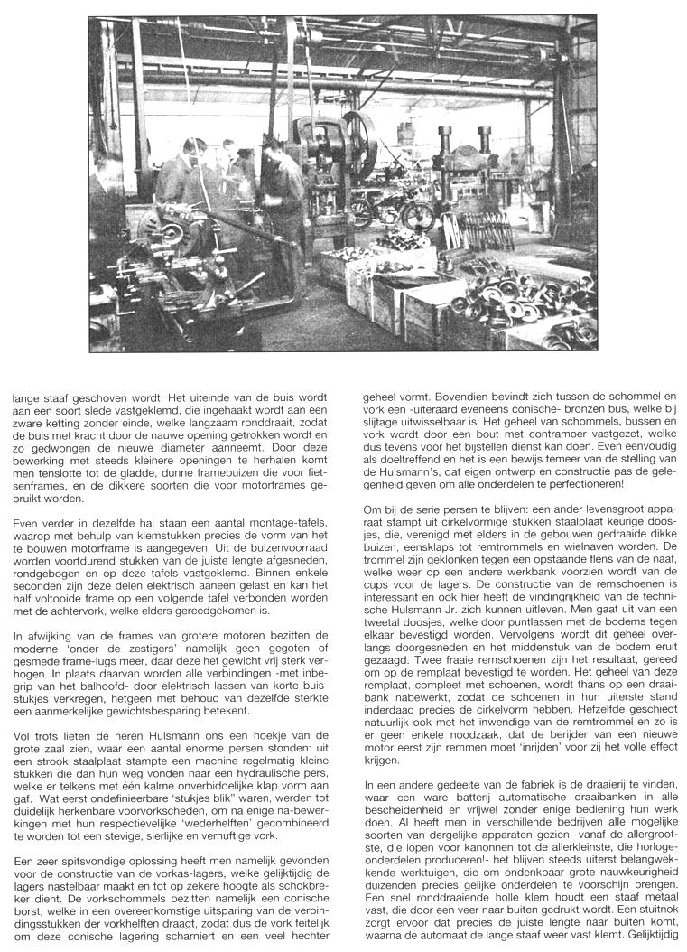 Artikel uit weekblad Motor (herdruk in VMC blad)