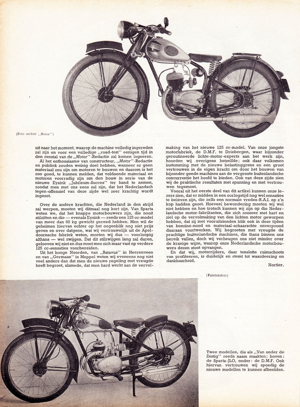 Hulsmann 125cc protoype 1941