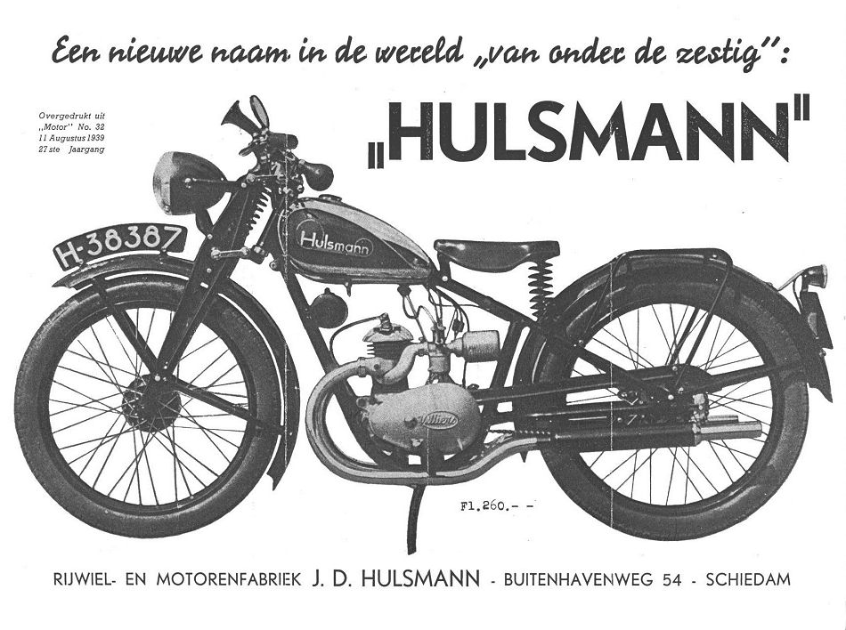 Hulsmann folder 125cc - 1939
