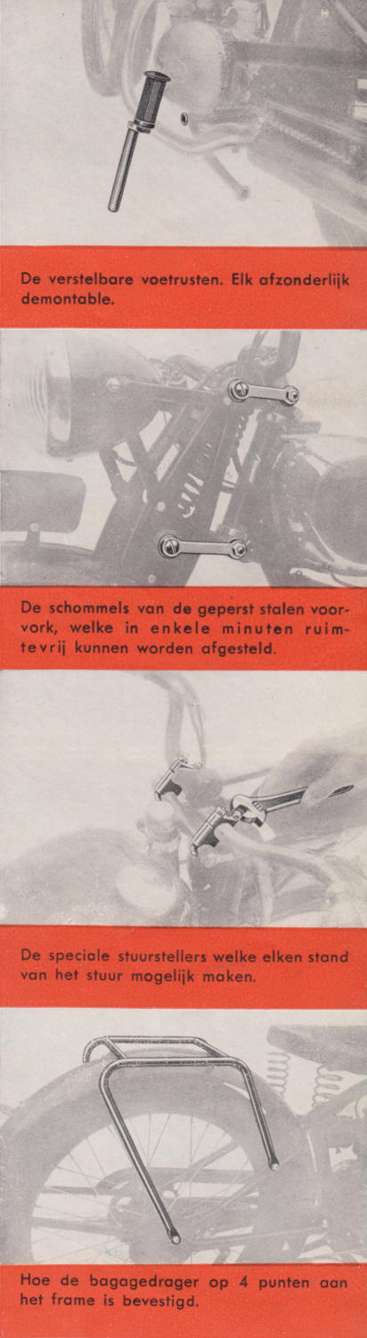 Hulsmann folder 125cc - vooroorlogs