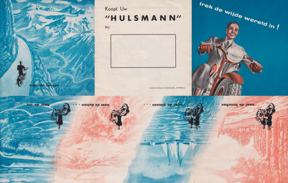 Hulsman kleurenfolder 125cc - vooroorlogs