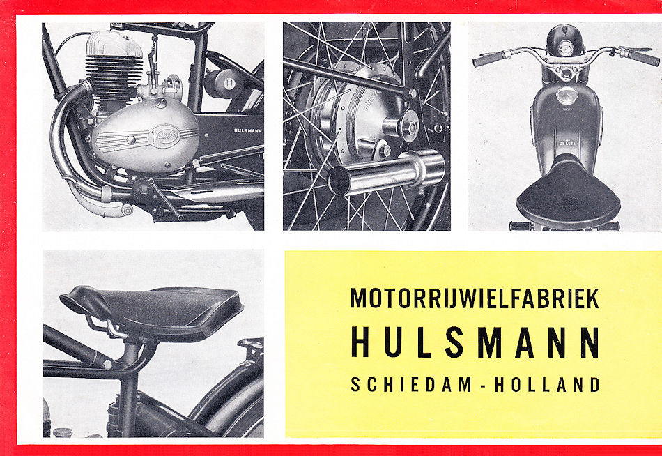 Hulsmann folder 125cc - Nederlandstalig - 1953/54