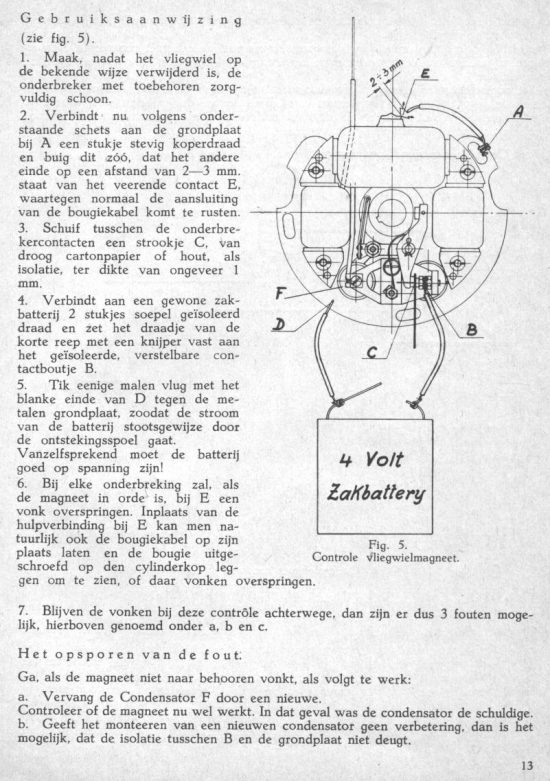 Onderhoudsboekje Sachs 74cc 1932