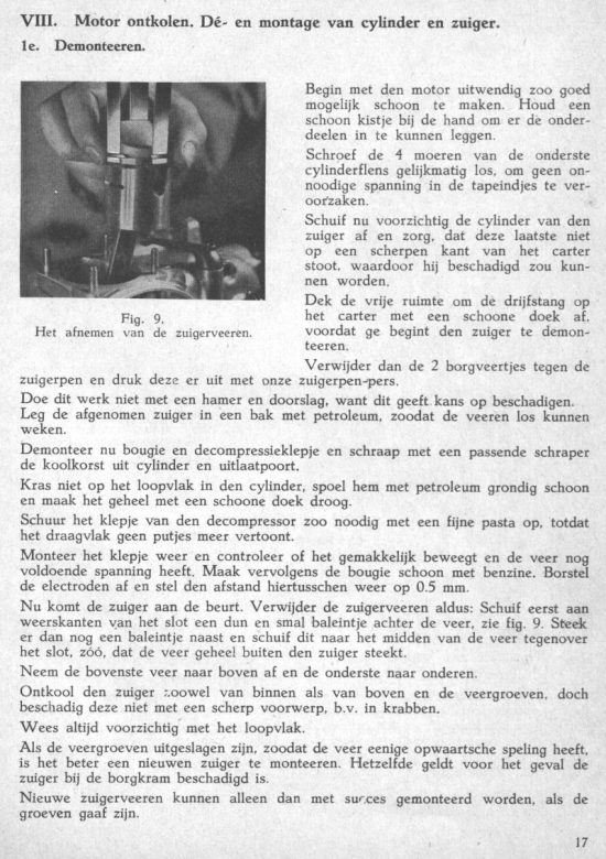 Onderhoudsboekje Sachs 74cc 1932