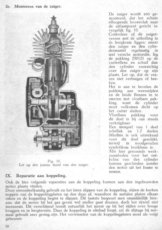 Onderhoudsboekje Sachs 74cc 1932