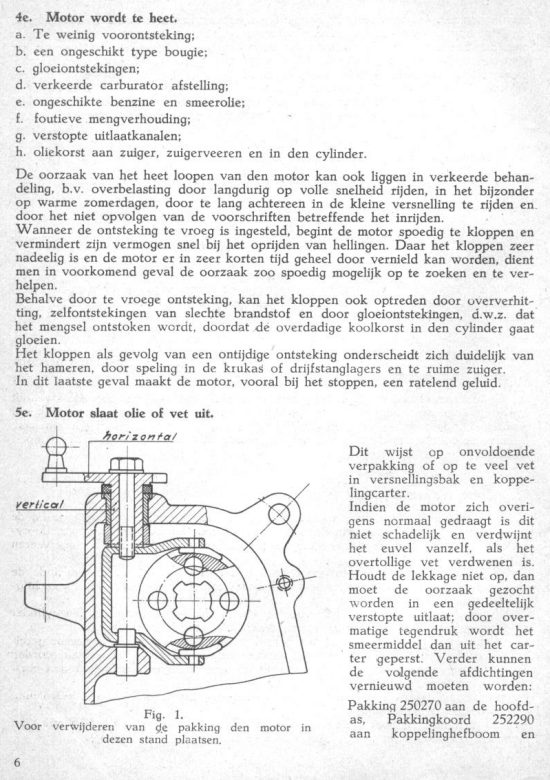 Onderhoudsboekje Sachs 74cc 1932