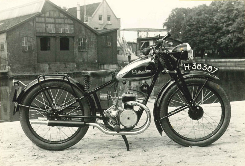 Hulsmann 125cc 1939 fabrieksfoto