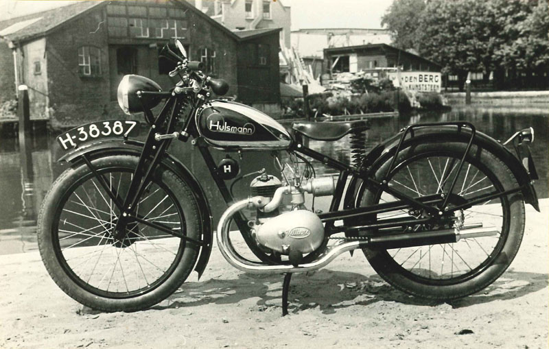 Hulsmann 125cc 1939 fabrieksfoto