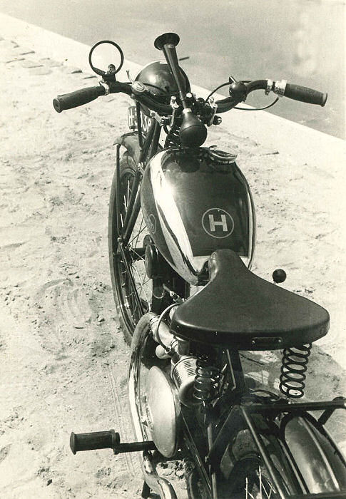 Hulsmann 125cc 1939 - foto van het weekblad Motor