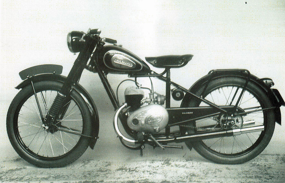 Hulsmann fabrieksfoto van het 125cc model