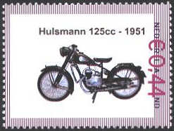 Persoonlijke postzegel met Hulsmann motor