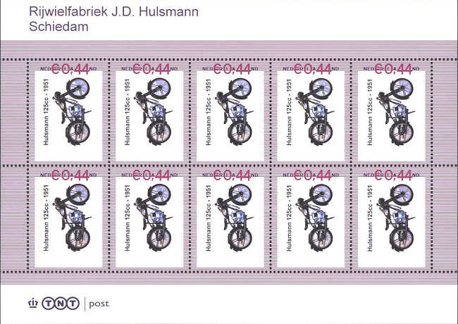 Persoonlijke Postzegel met Hulsmann motor