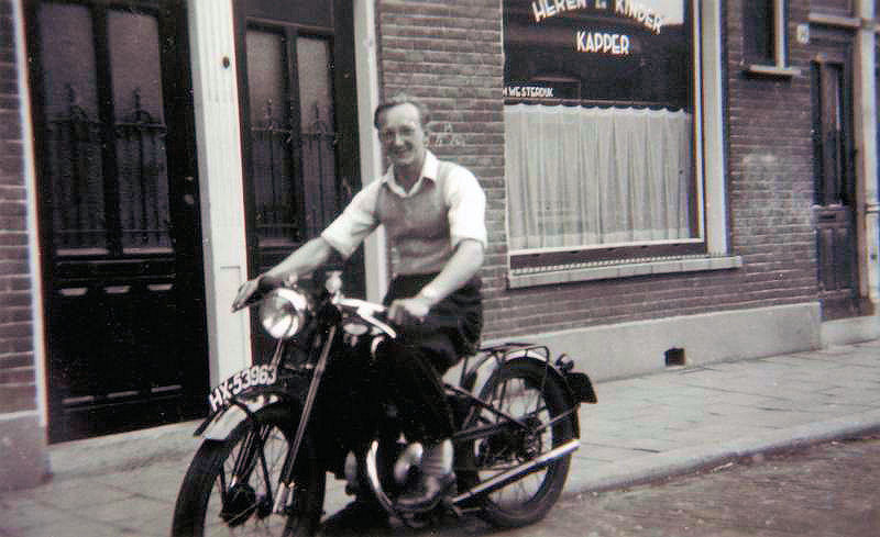 Hr vd Kooij op 125cc Hulsmann