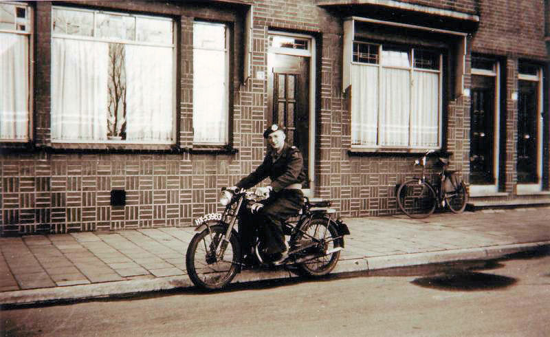 Hr vd Kooij op Hulsmann 125cc