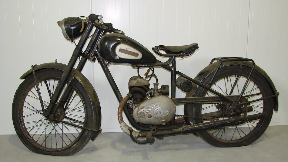 Hulsmann 125cc 1950 met kogellagervork