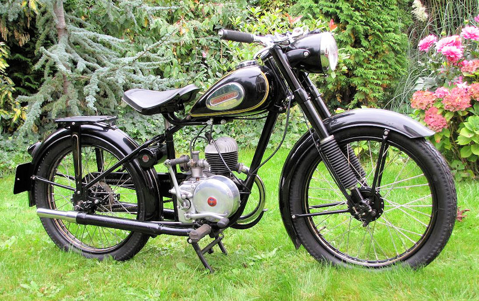 Hulsmann 125cc standaard 1952