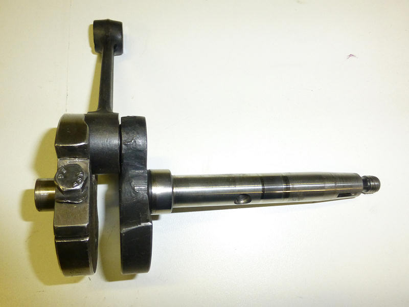 Imme double bearing crankshaft