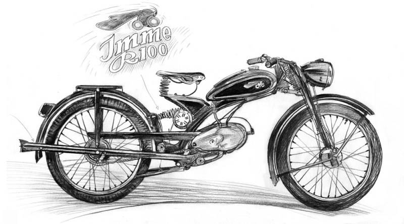 Imme R100 drawn by Kkrist Mirror