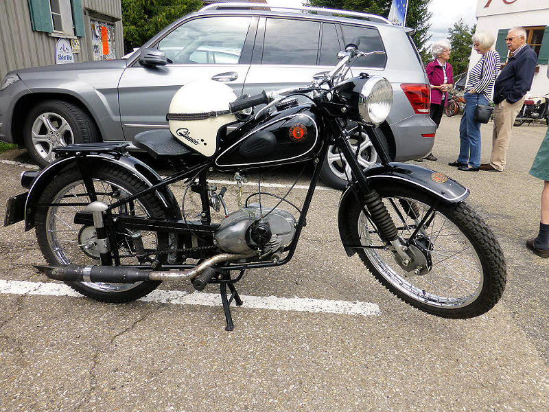 Patria motorcycle with 98cc Imme engine