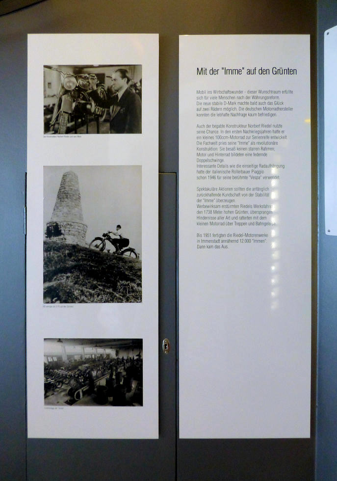 The Imme exhibition in the Immenstadt Museum