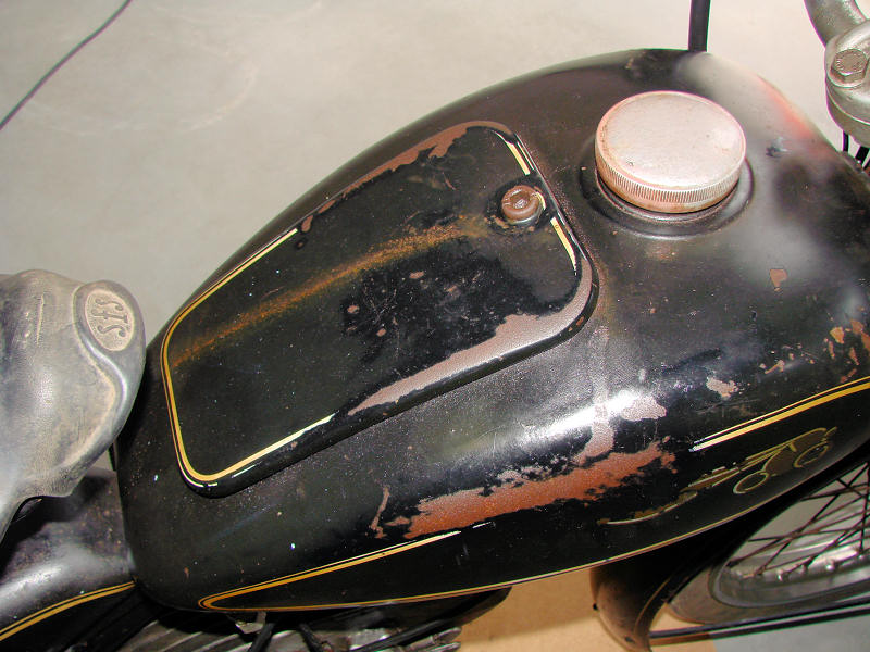 Imme tank before refurbishement