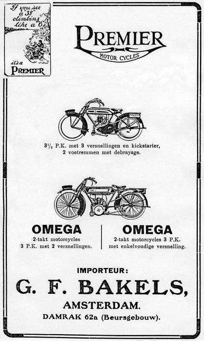 Dutch Omega advertisement  ±1915