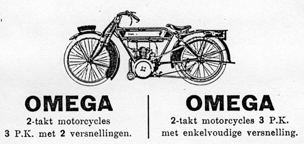 Dutch Omega advertisement  ±1915