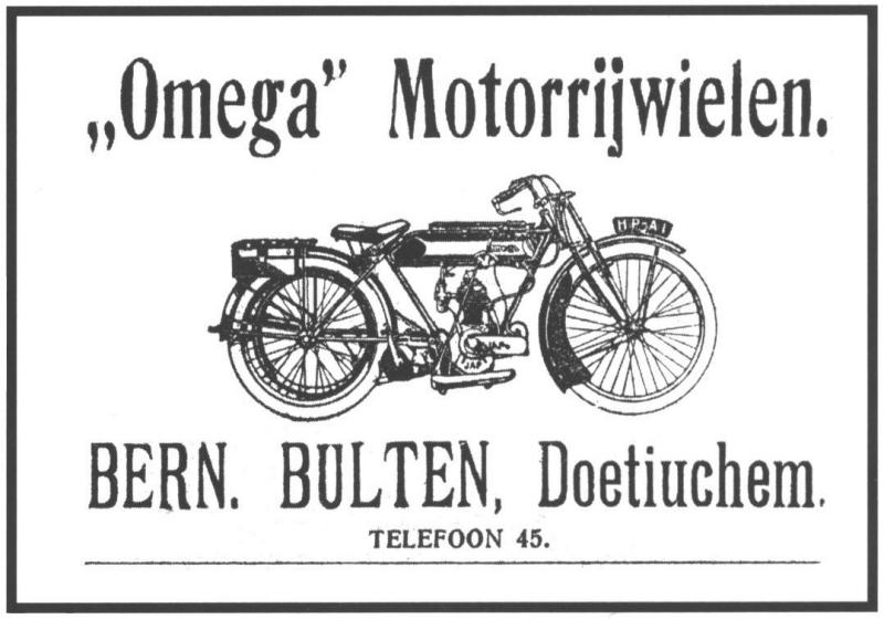 Dutch Omega advertisement 1921