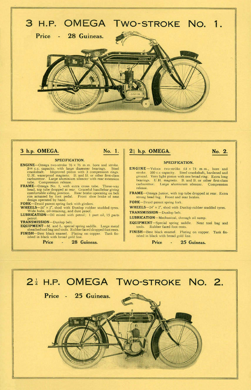 Omega Catalog 1914