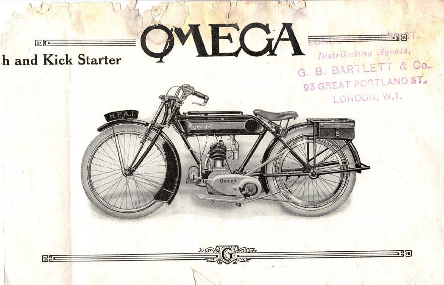 Omega Catalog 1920