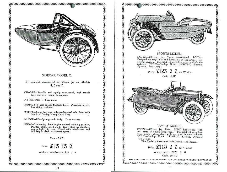 Omega Catalog 1927