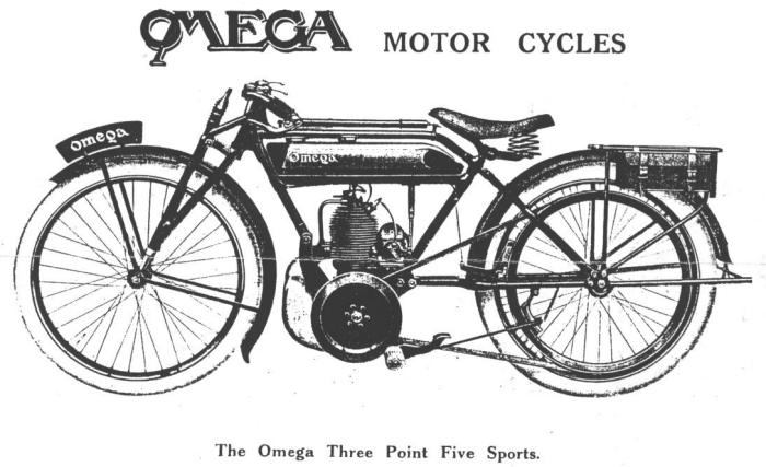Omega Sports 350cc, 1923