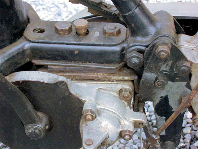 2-speed Burmann gearbox under Omega with JAP engine