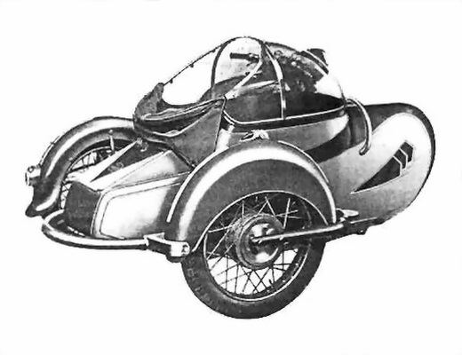 Austro-Omega sidecar