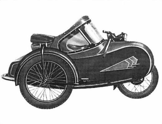 Austro-Omega sidecar