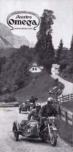 Austro-Omega sidecar brochure