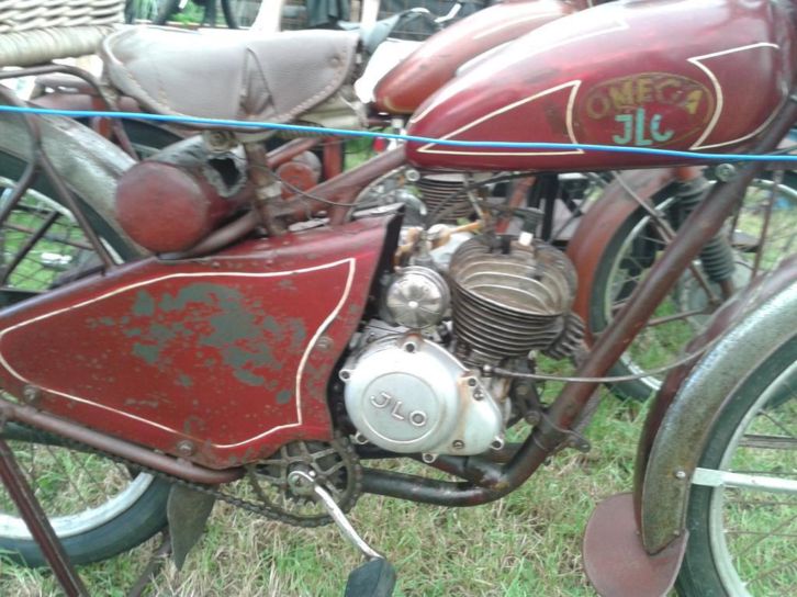 Belgian Omega motorcycle 1952