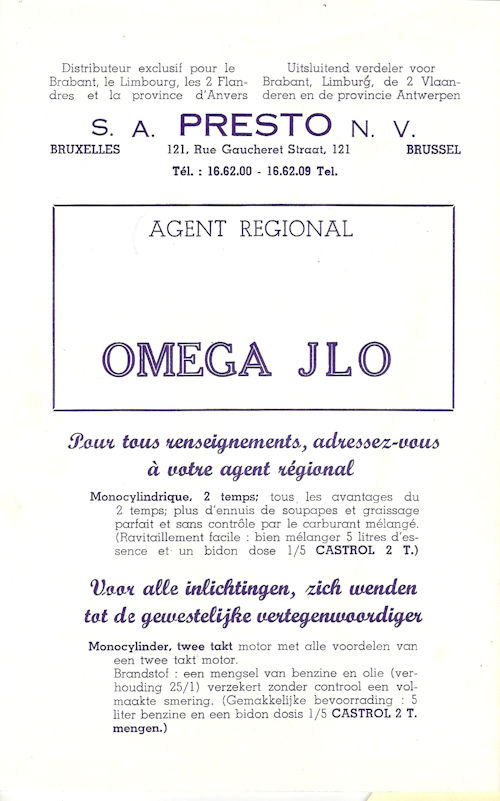 Omega JLO brochure