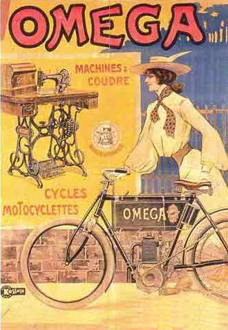 Omega motorcycle - France ±1905