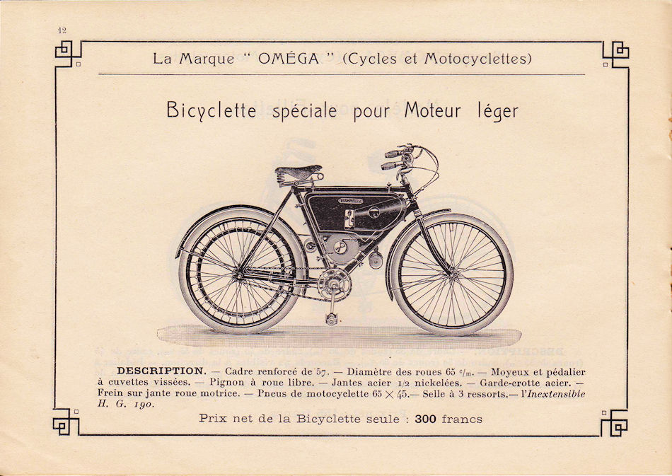 Omega MLF catalogue - France ±1906