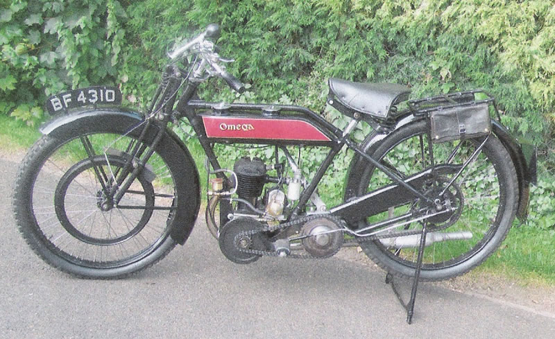 Omega 300cc JAP engine - 1923