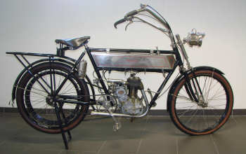 Automoto met 300cc Moser blok - 1910