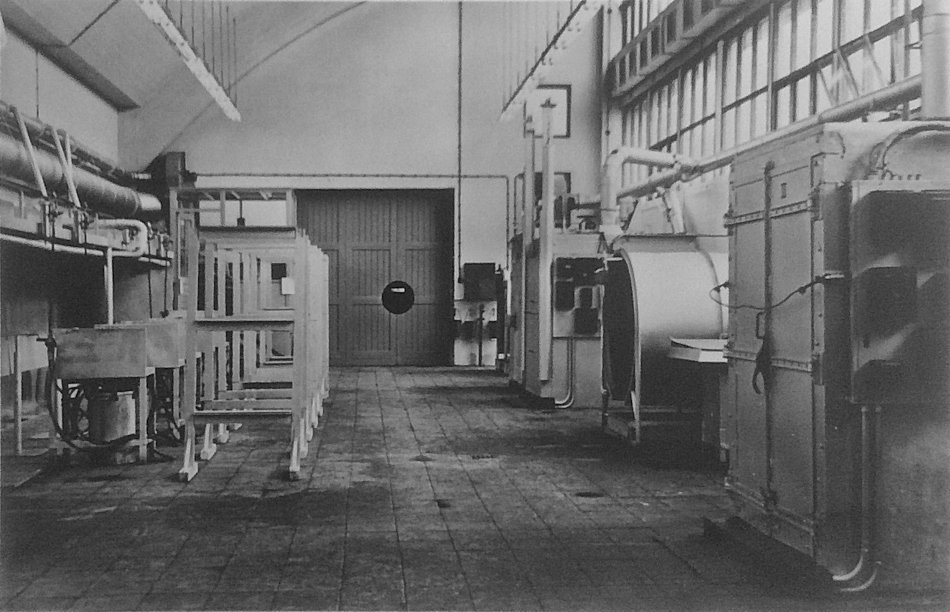Hardingsafdeling van de Kaptein fabriek aan de Lelyweg