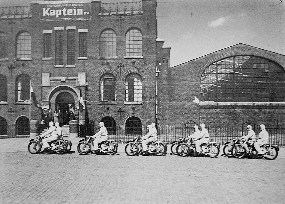 Kaptein Motorenfabriek aan de Nieuwe Kade te Arnhem