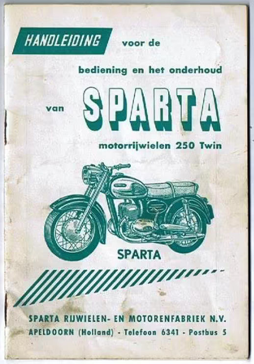 Handleiding Sparta Twin