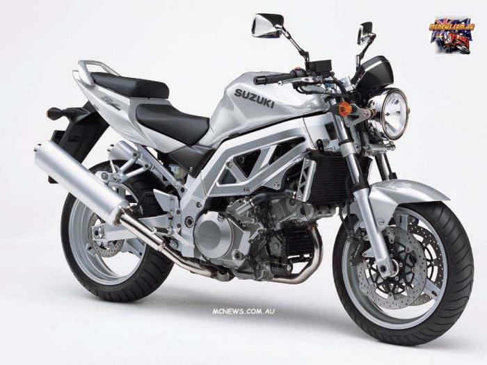 Suzuki SV1000 (met dank aan het Australische MotorCycle News)
